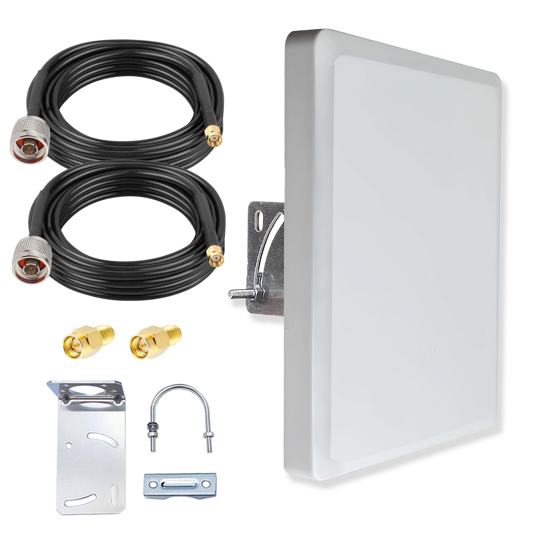 Amazon.com: 2.4G 5GHz 5.8G 2X2 MIMO Panel Antenna Dual Band